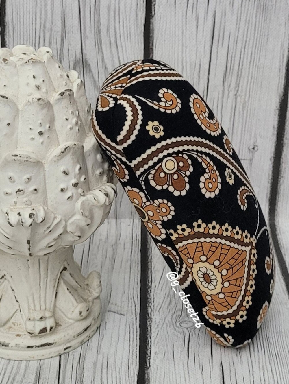 Vera Bradley "Caffe Latte" Eyeware Clamshell Case